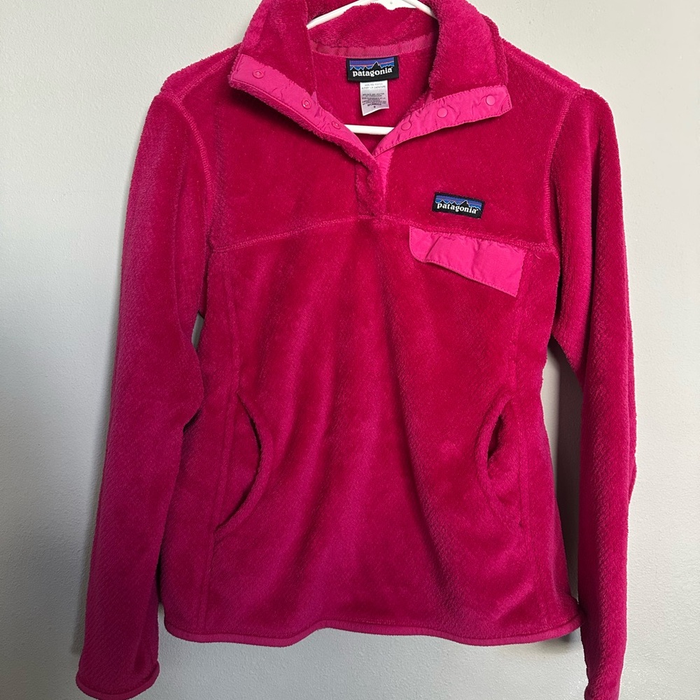 Patagonia Women's Re-Tool Snap-T Fleece - Radiant Magenta - Size S